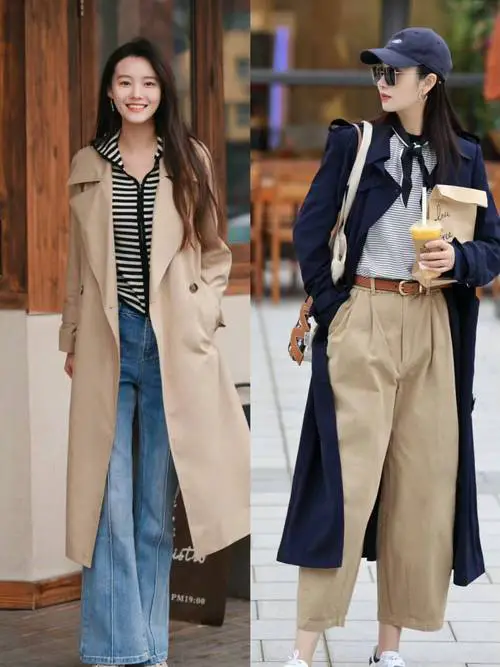 女人风衣怎么搭配