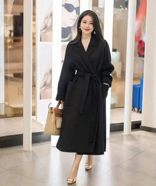 黑色大衣怎么搭配好看