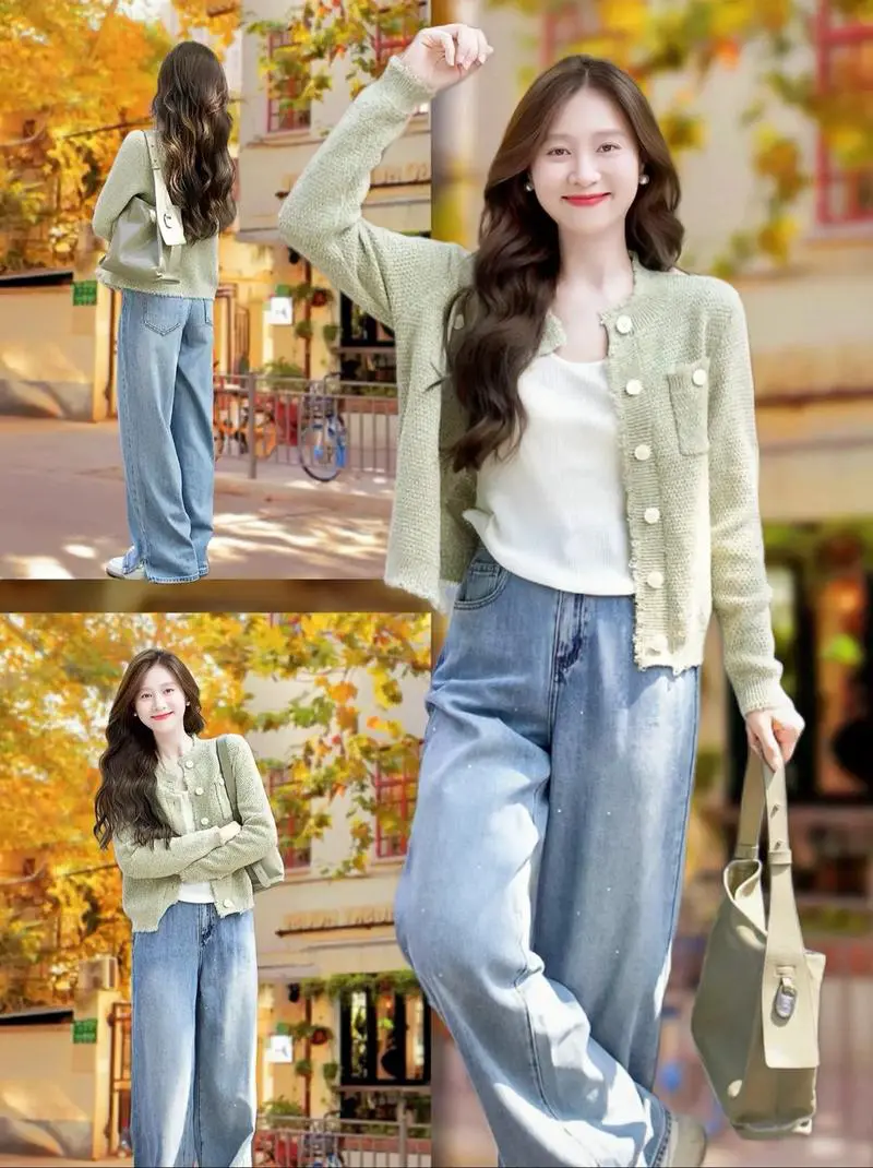 针织衫配怎么搭配