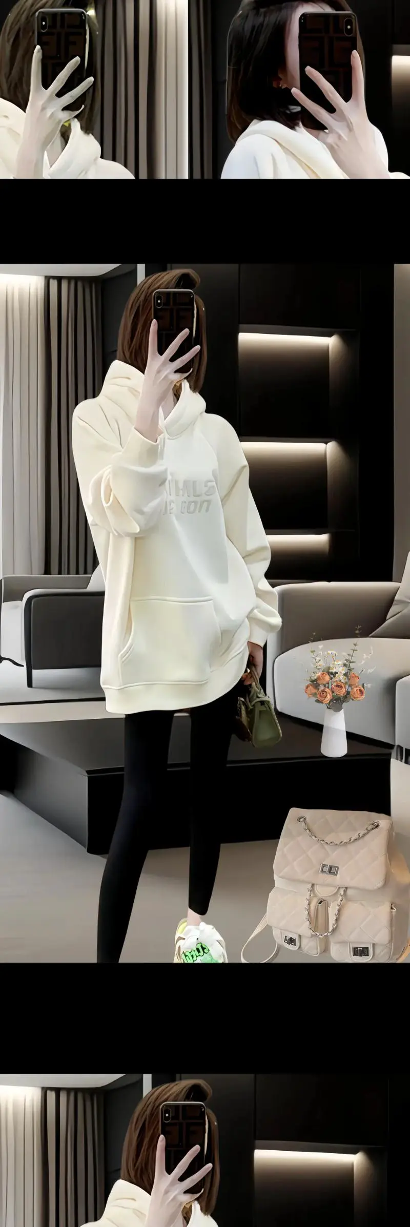 配白色卫衣怎么搭配好看