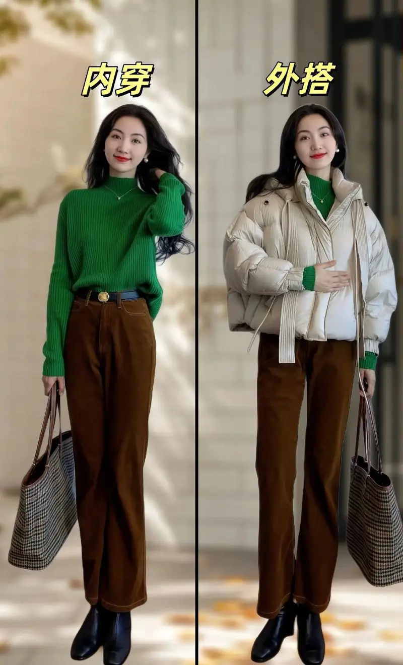 怎么搭配衣服穿好看图片