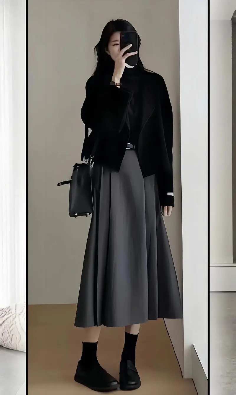 赫本裙搭配什么外套