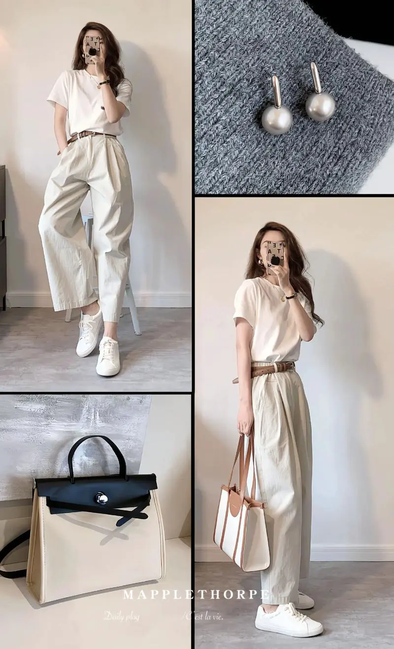 高腰t恤怎么搭配