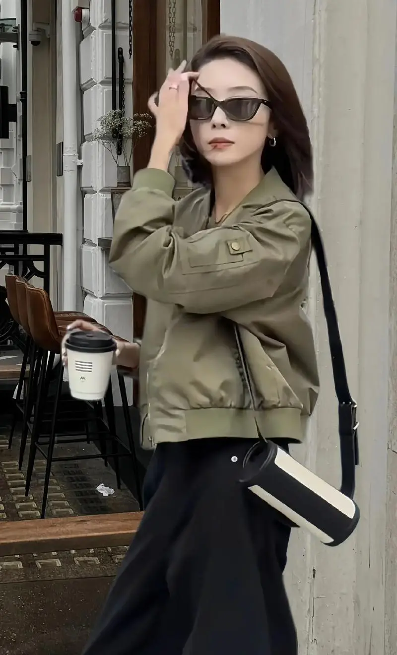 休闲短夹克外套怎么搭配图片2015