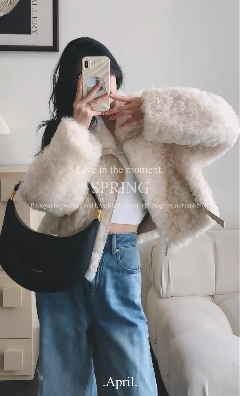 翻毛外衣怎么搭配