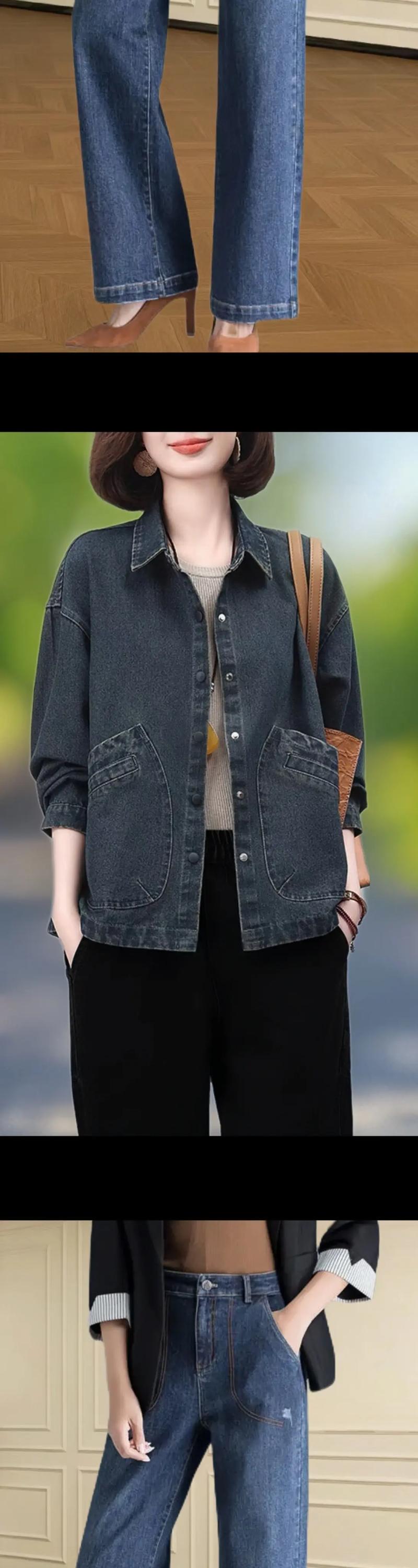 牛仔休闲风衣怎么搭配