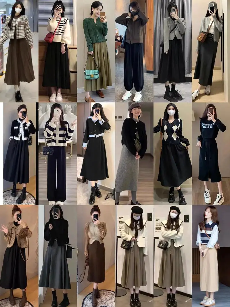 女冬裙怎么搭配