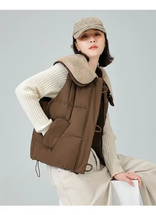 秋冬无袖外套怎么搭配图片