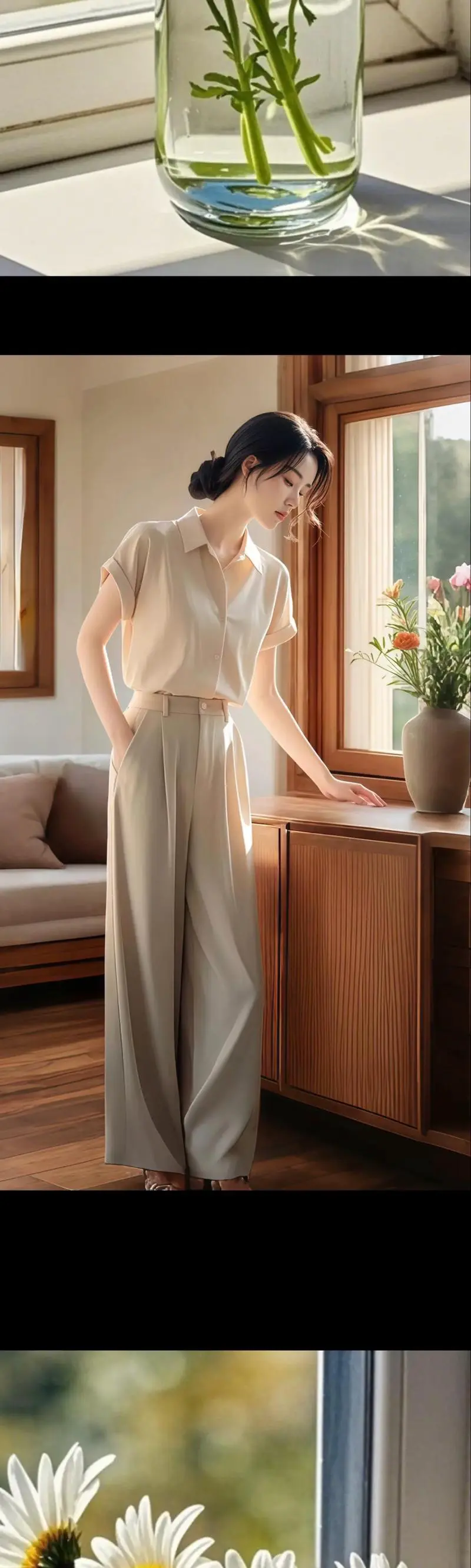 衬衫和休闲裤怎么搭配