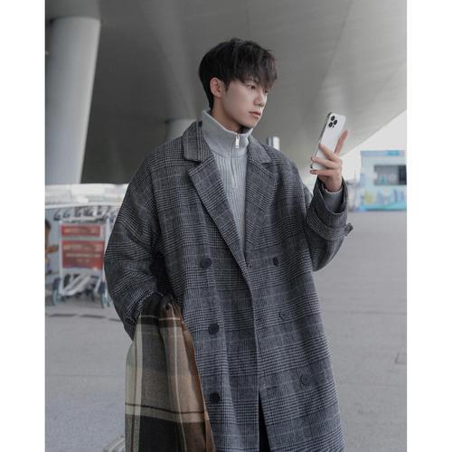 男风衣配什么裤子