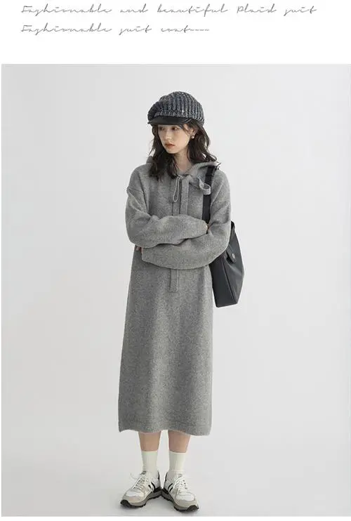 灰色连衣裙配什么外套