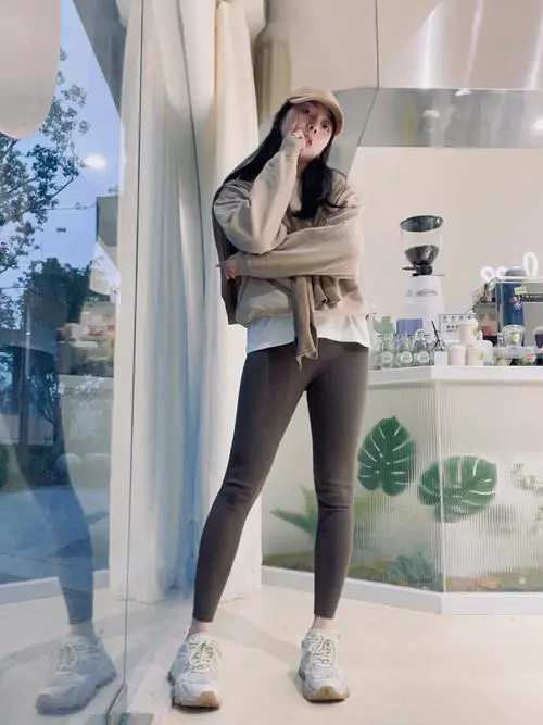 穿打底裤配什么鞋子