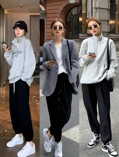 穿黑裤子配什么鞋子