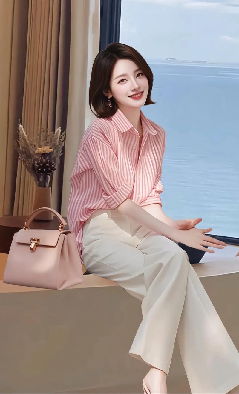 衬衫和休闲裤怎么搭配衣服