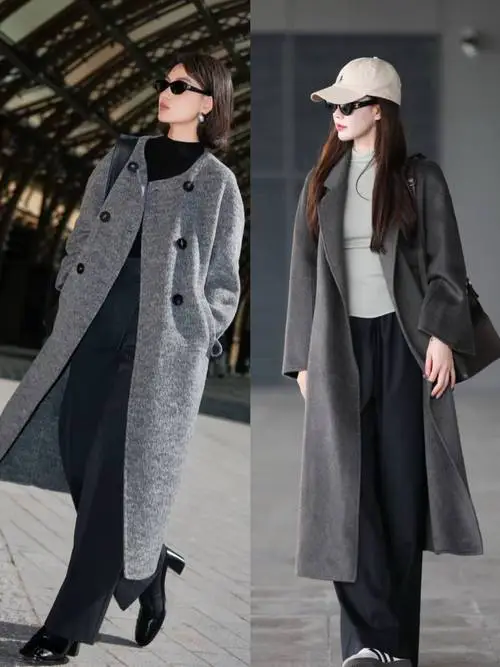 休闲西装和大衣怎么搭配什么裤子