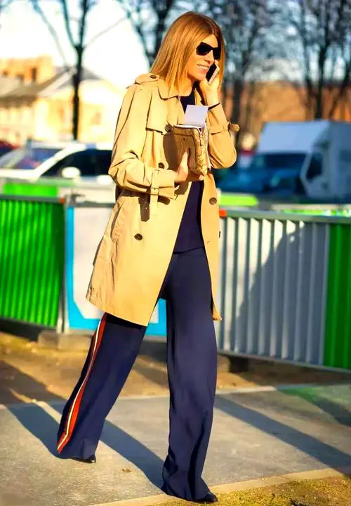 运动风衣和运动外套怎么搭配什么裤子好看图片