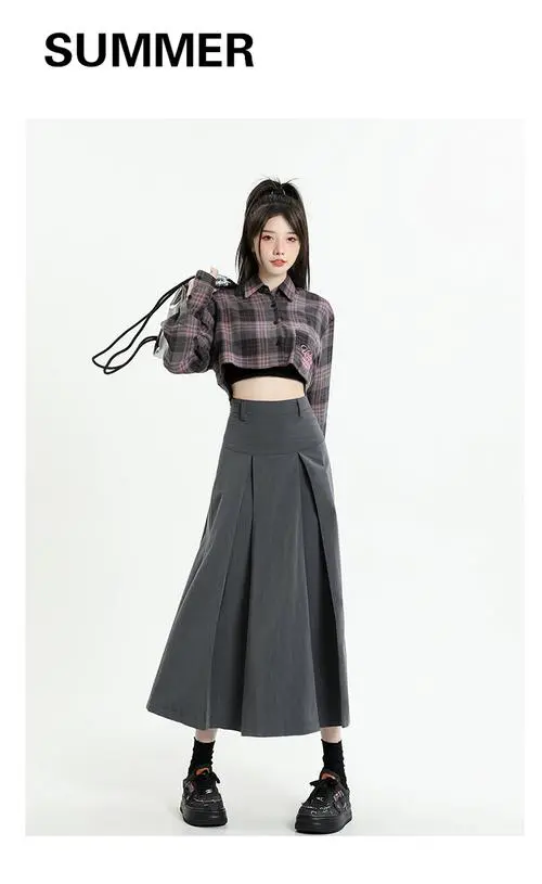 灰色裙怎么搭配什么外套