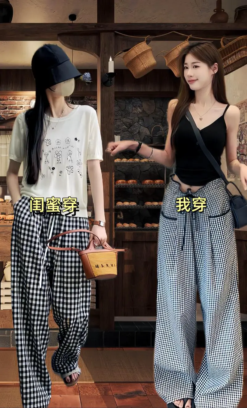 格子裤子怎么搭配鞋子