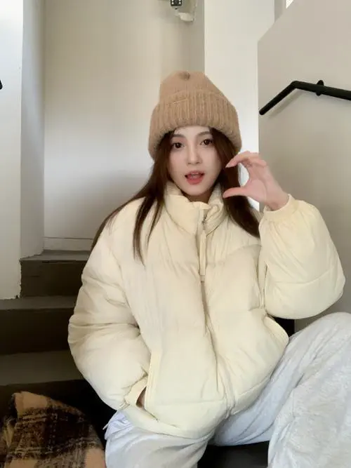 韩版装棉衣怎么搭配图片