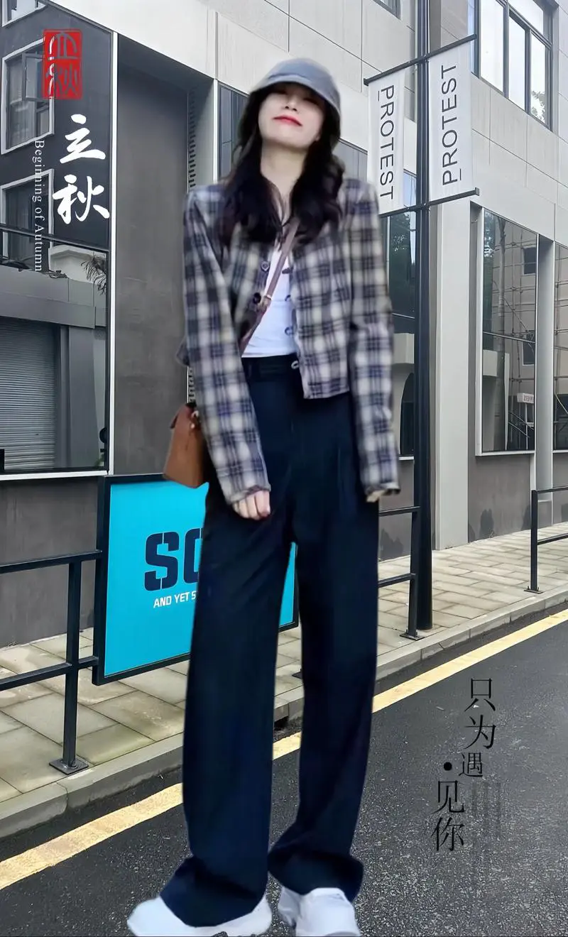 格子衬衫怎么搭配女