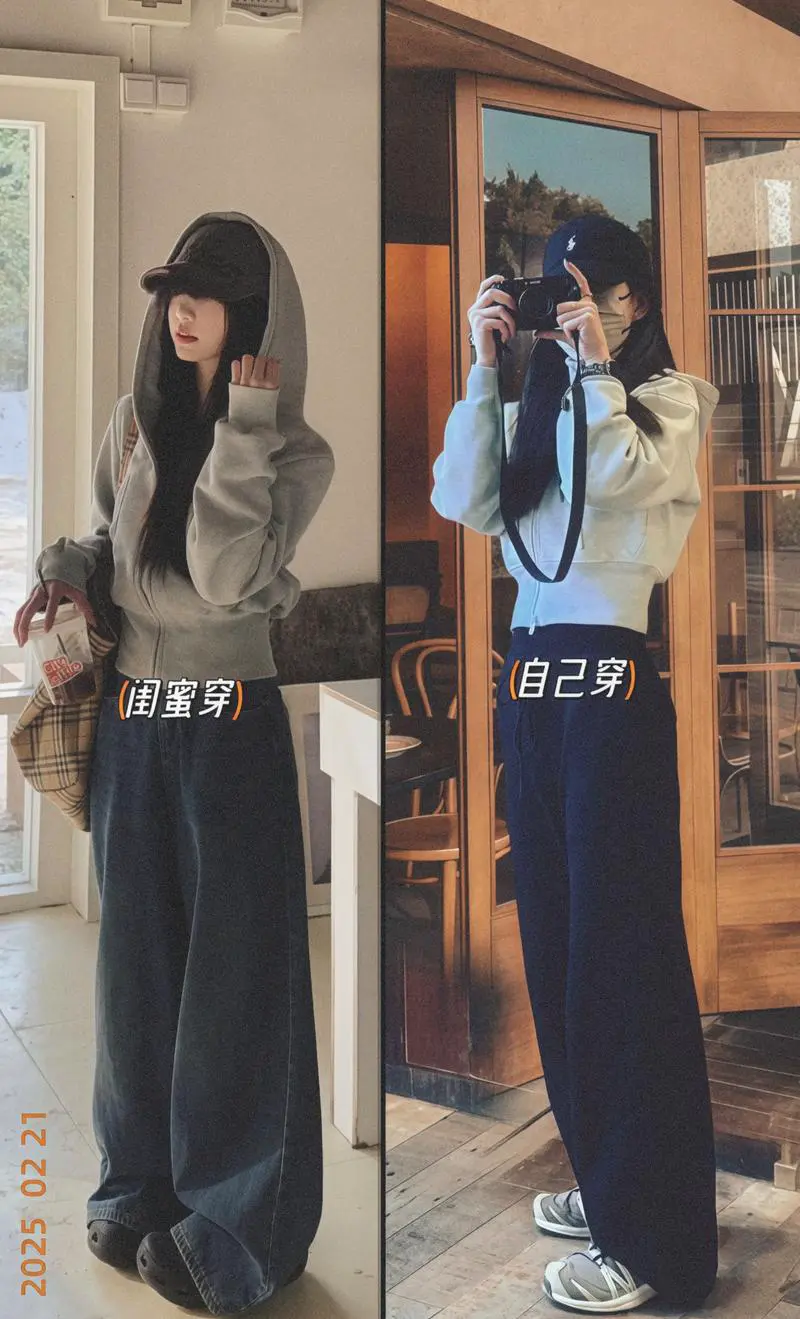 深灰卫衣搭配什么裤子