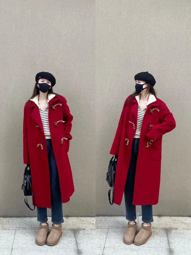 大红色的鞋子怎么搭配衣服好看