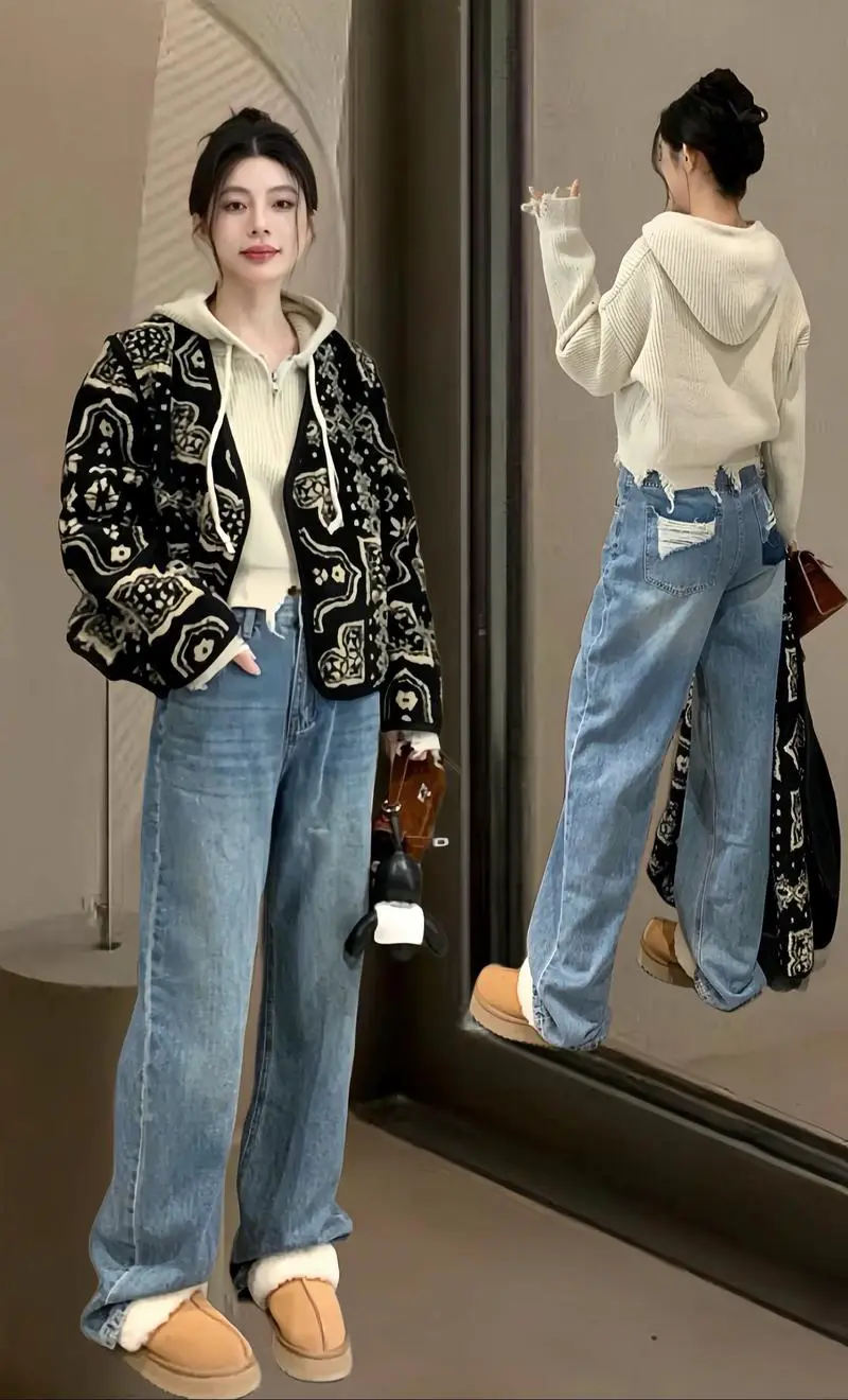 卫衣配什么外套好看女