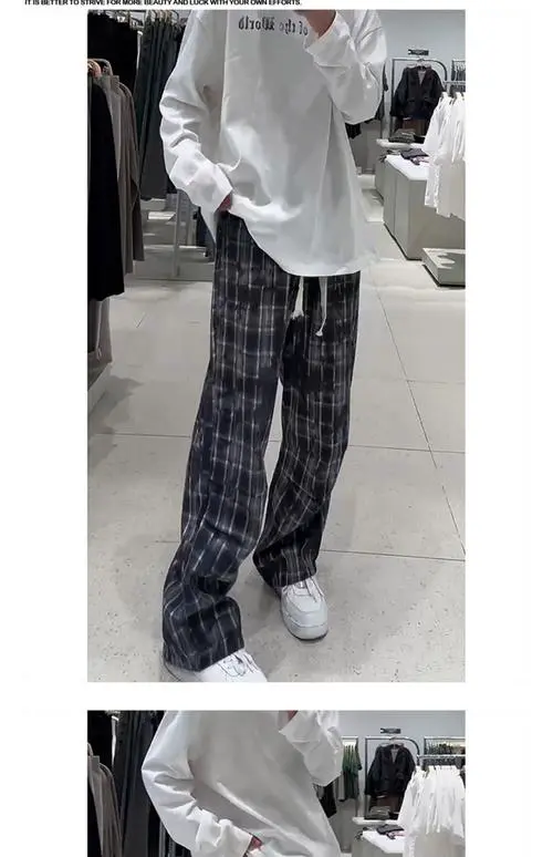 格子裤子怎么搭配鞋子