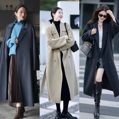 冬天风衣怎么搭配图片