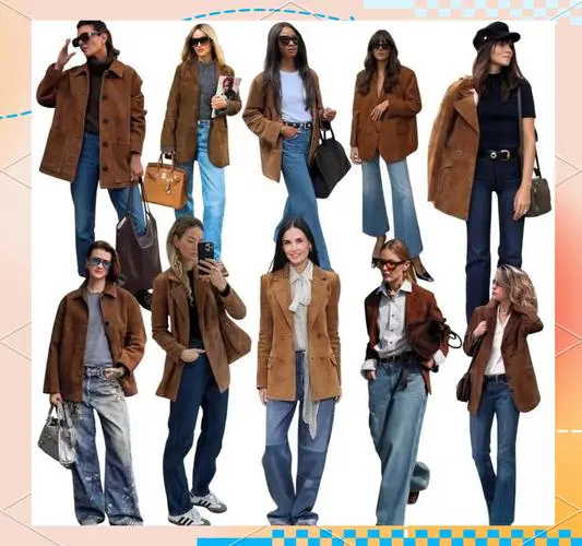 焦糖色怎么搭配图片