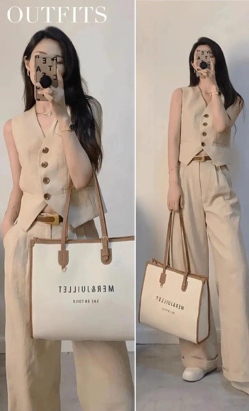 无袖小西装怎么搭配