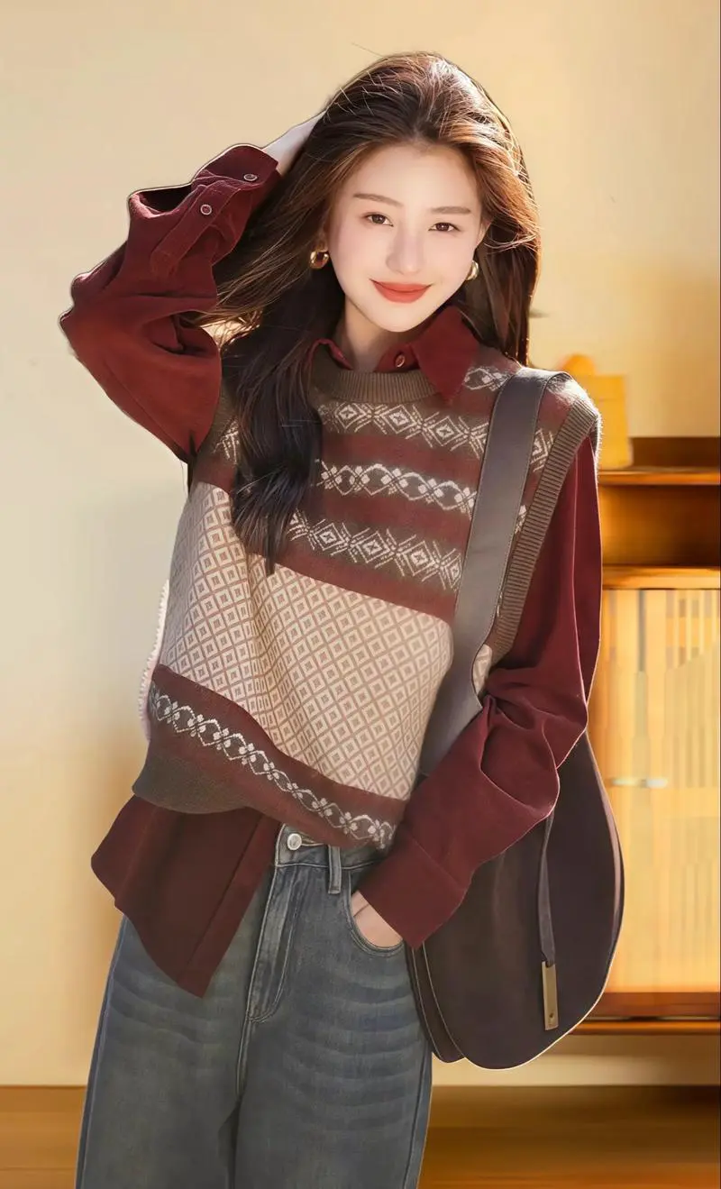 灯芯绒衬衣怎么搭配