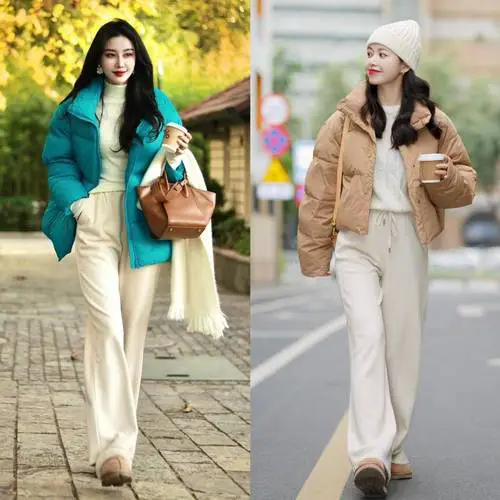 阔腿裤配什么上衣秋冬