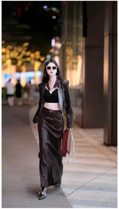 半身包臀裙子怎么搭配什么外套好看吗