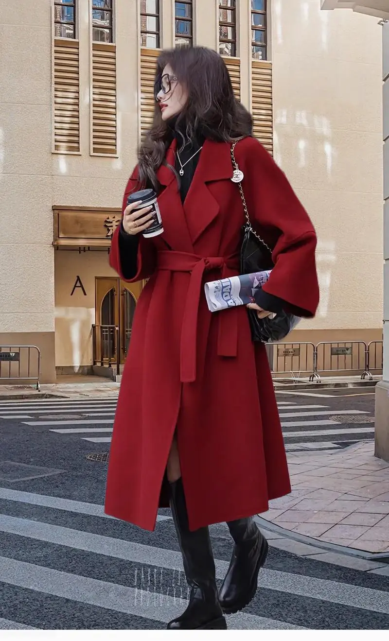 h红尼大衣怎么搭配