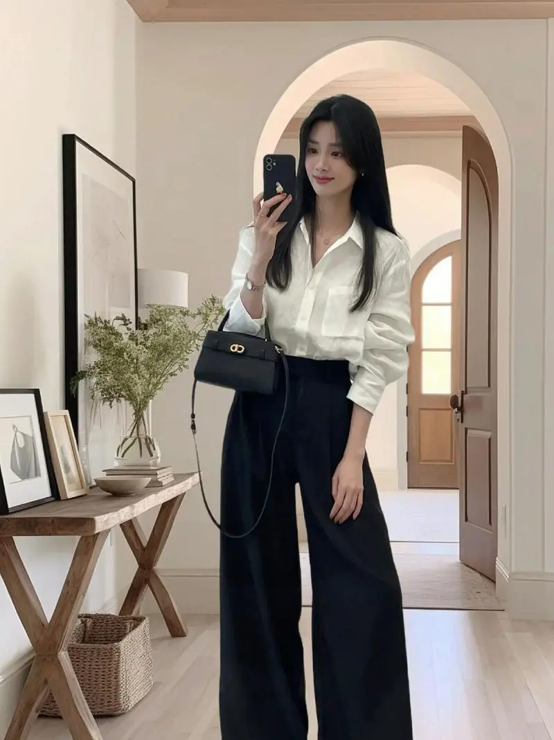 衬衫和休闲裤怎么搭配衣服