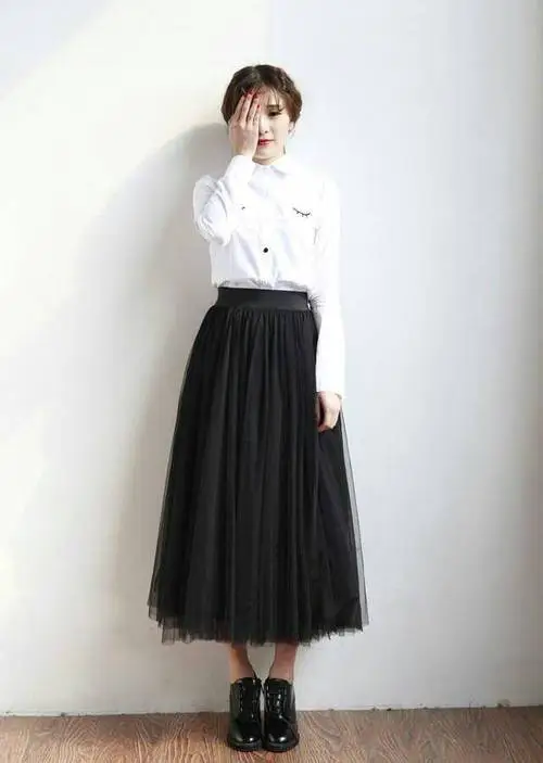 纱群怎么搭配图片欣赏