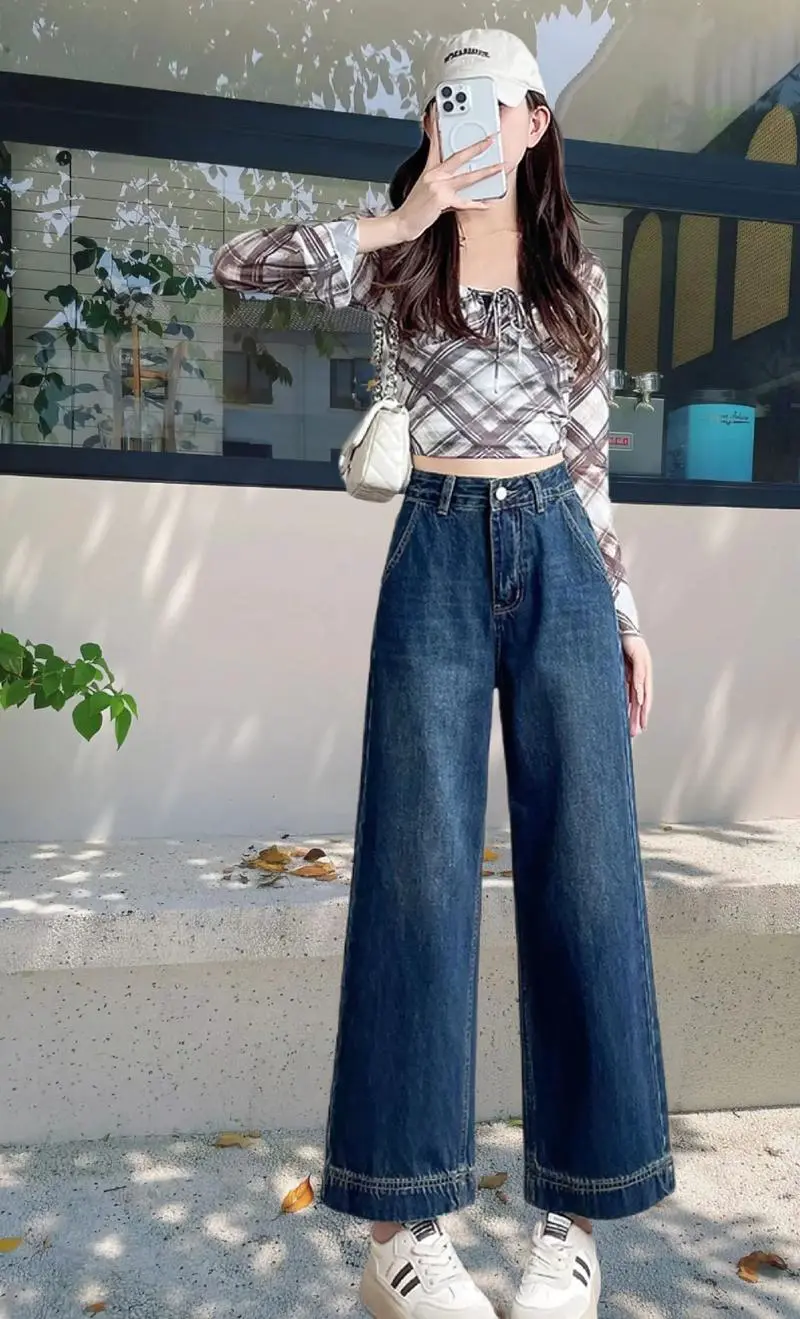 阔腿裤牛仔怎么搭配