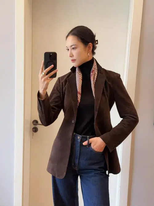 麂皮风衣怎么搭配