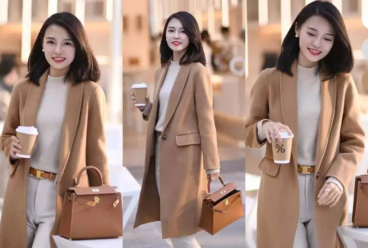 驼色大衣怎么搭配