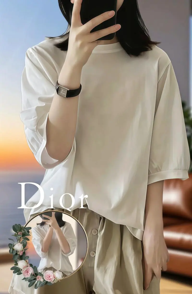 灯笼短袖怎么搭配