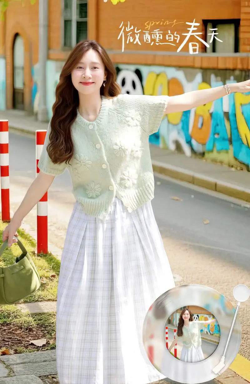 短款短款针织开衫怎么搭配什么裤子好看吗