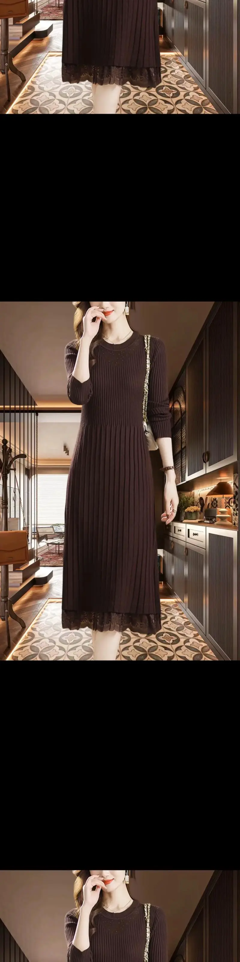 冬装长群怎么搭配