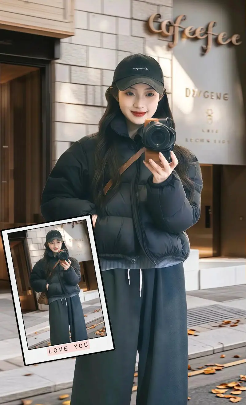 保暖外套里面怎么搭配图片