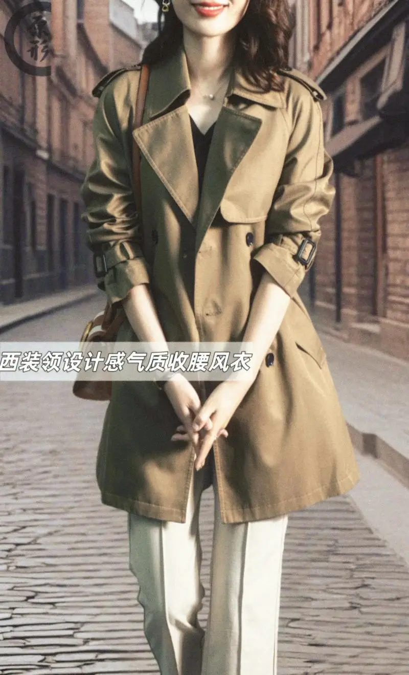 西服风衣怎么搭配图片