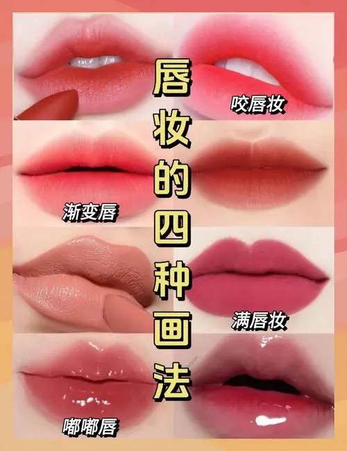 最新的嘴唇妆容是什么