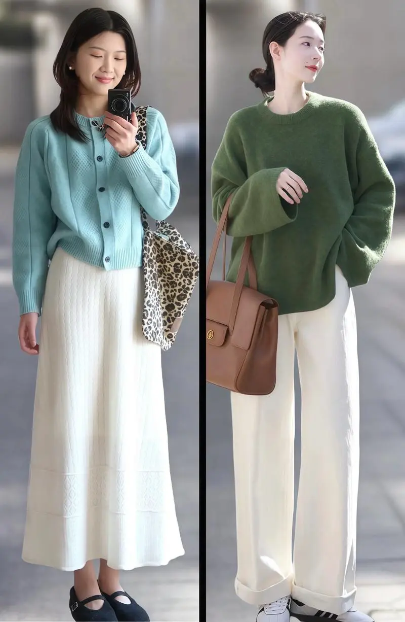 毛线衣服怎么搭配