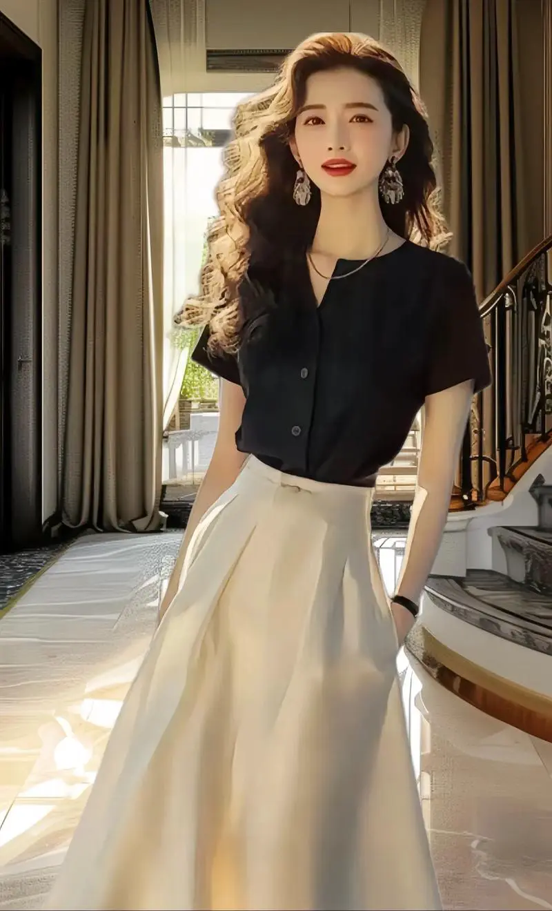 米色裙子搭配什么鞋子