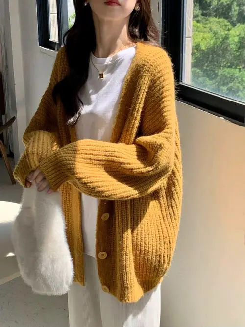 橘色毛衣配什么外套