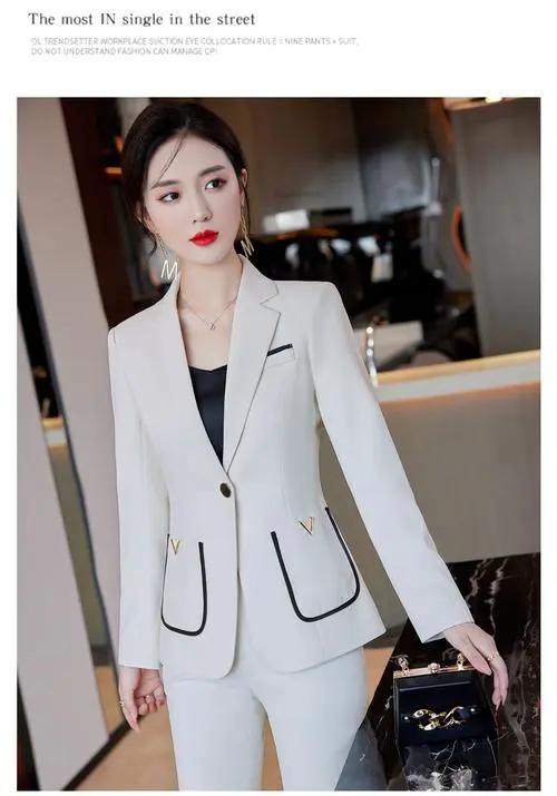 厚小西装女外套怎么搭配